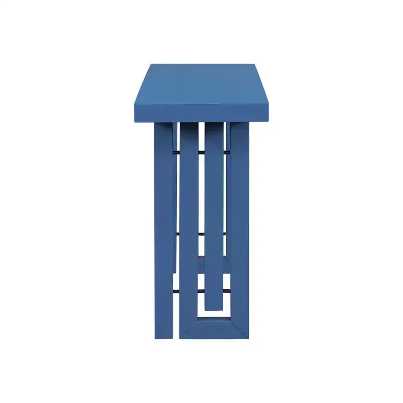 Console de table en bois moderne, Table d'entrée minimaliste pour vestibule et couloir