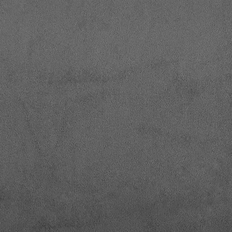 vidaXL Canapé-lit 2 places en velours gris foncé