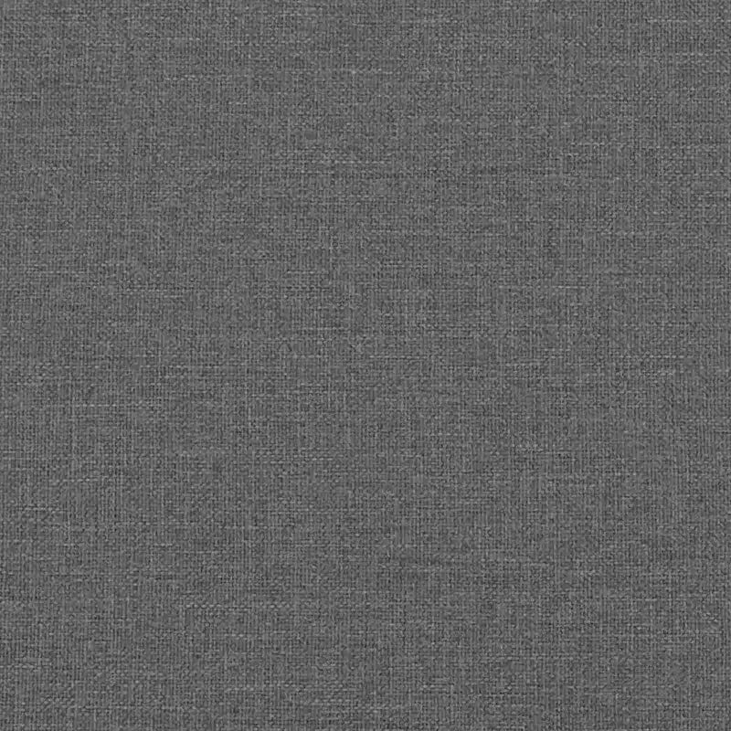 vidaXL Canapé avec coussin gris foncé 219 x 77 x 82 cm tissu