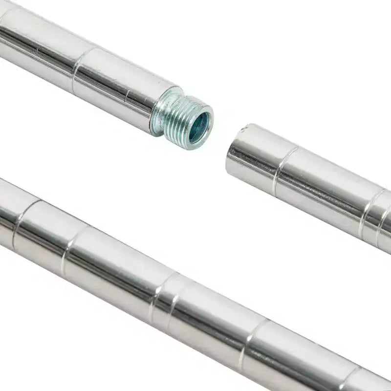 Étagère métallique à 5 niveaux avec roulettes