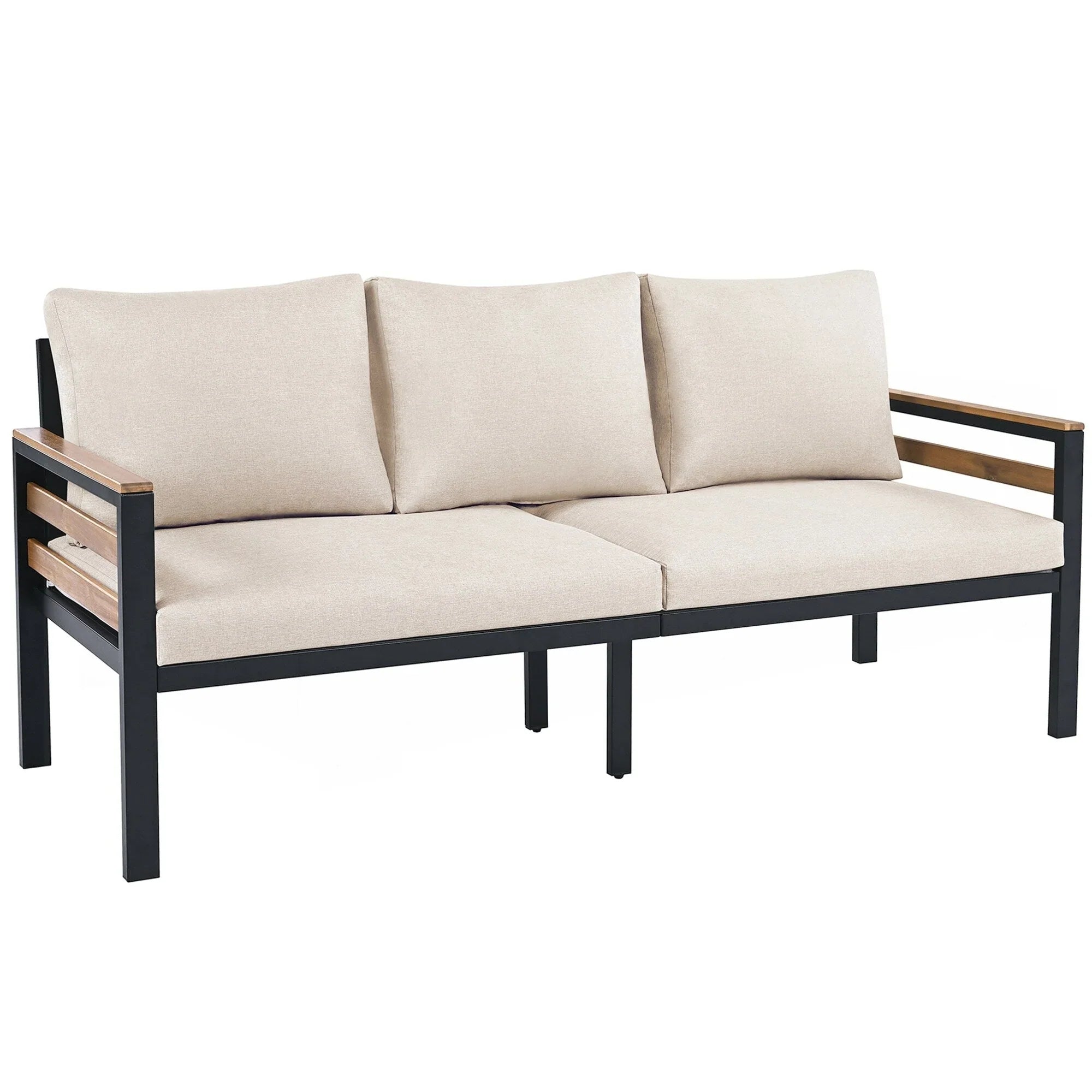 Ensemble de canapé de jardin 4 pièces