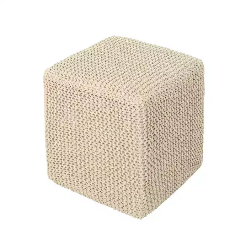 Tessie Knitted Foot Stool - Christopher Knight Home