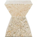 Calypso Sunburst Mosaic Stool - Multi/Beige - Safavieh