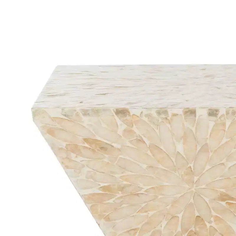 Tabouret Calypso Sunburst Mosaic - Multicolore/Beige - Safavieh