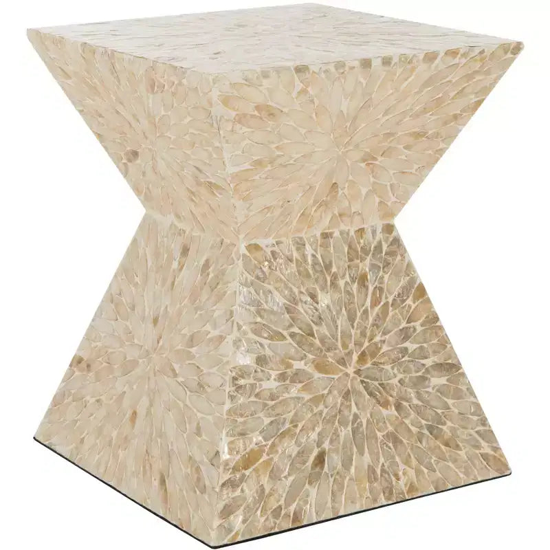 Tabouret Calypso Sunburst Mosaic - Multicolore/Beige - Safavieh