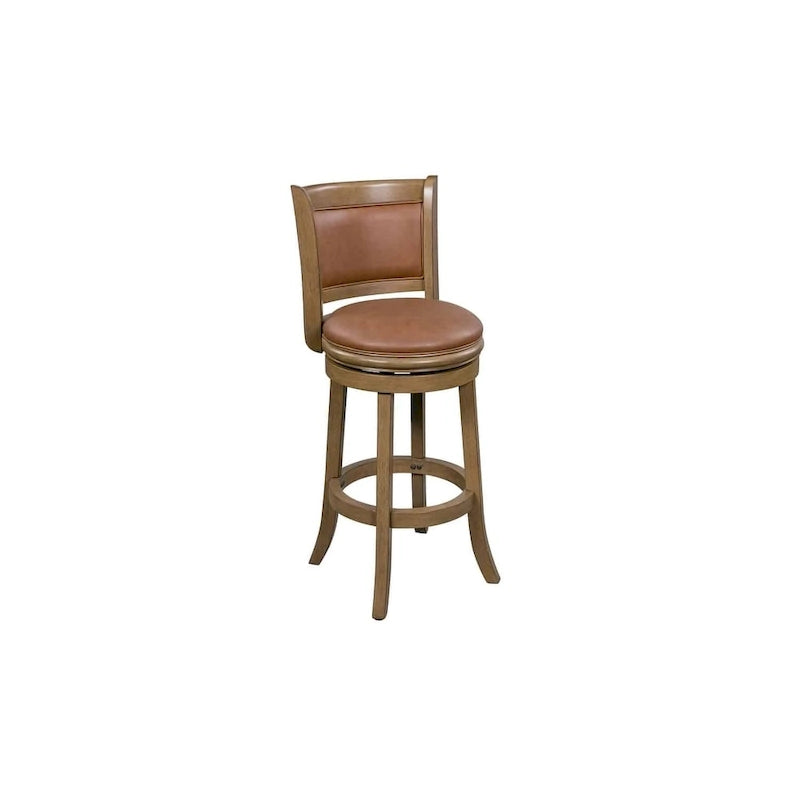 Tabouret de bar pivotant en similicuir multicolore, une place