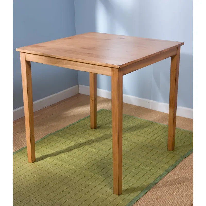 Table de salle à manger hauteur comptoir, style shaker, chêne miel / noir / expresso, 2 à 4 places