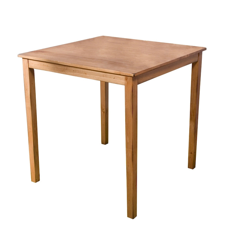 Table de salle à manger hauteur comptoir, style shaker, chêne miel / noir / expresso, 2 à 4 places