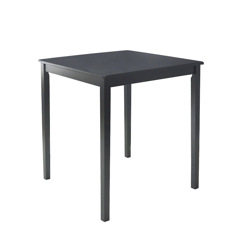 Table de salle à manger hauteur comptoir, style shaker, chêne miel / noir / expresso, 2 à 4 places