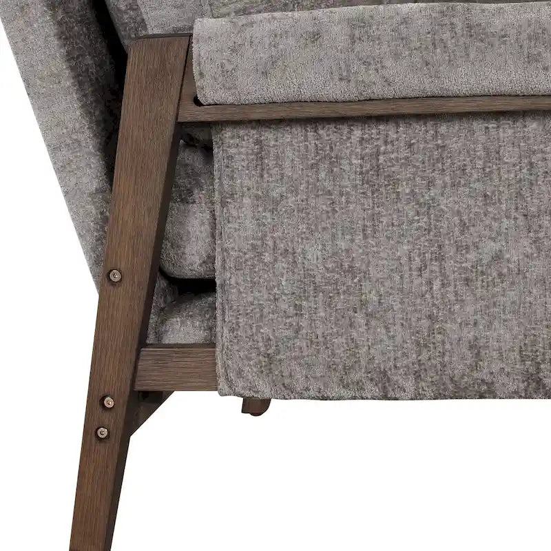 Fauteuil d'appoint individuel en velours orange/gris/jaune/blanc cassé/bleu du milieu du siècle