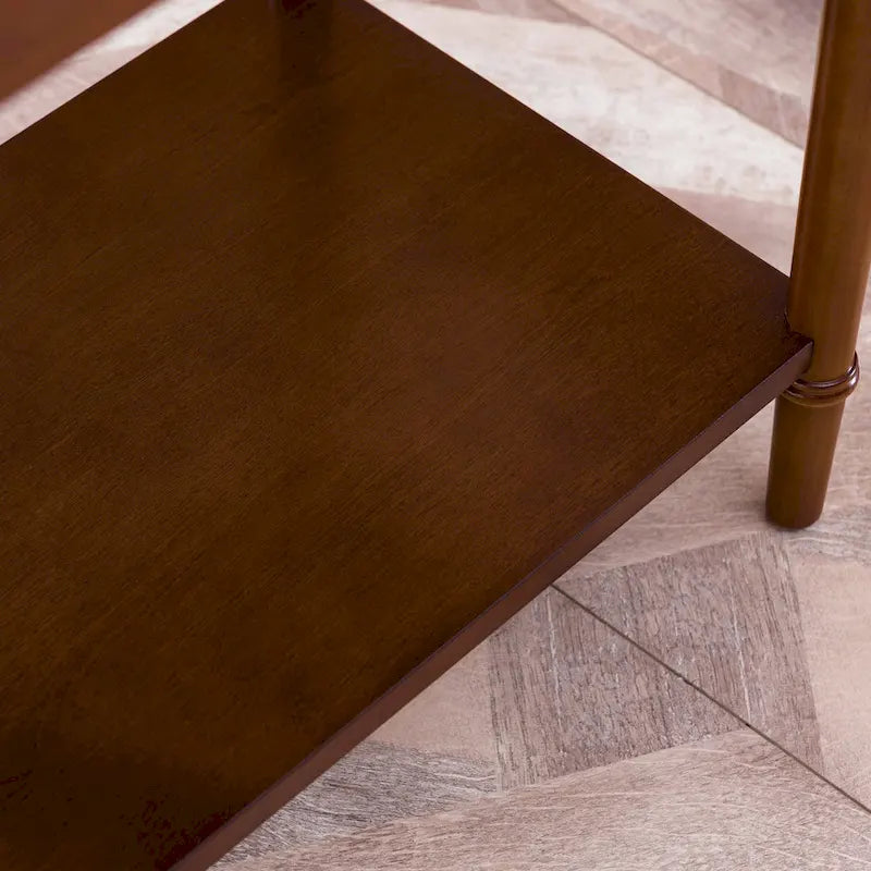 Table de chevet côtière avec tiroir noire/blanche/brune/grise/bleu marine – Simple