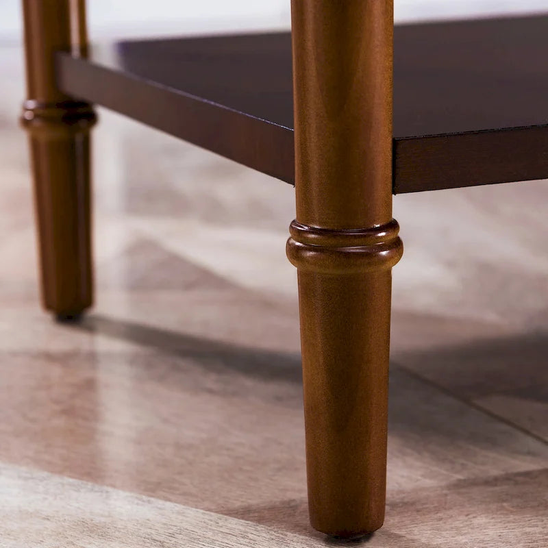 Table de chevet côtière avec tiroir noire/blanche/brune/grise/bleu marine – Simple