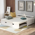 Lit gigogne extensible Merax Twin/King avec lit tiroir