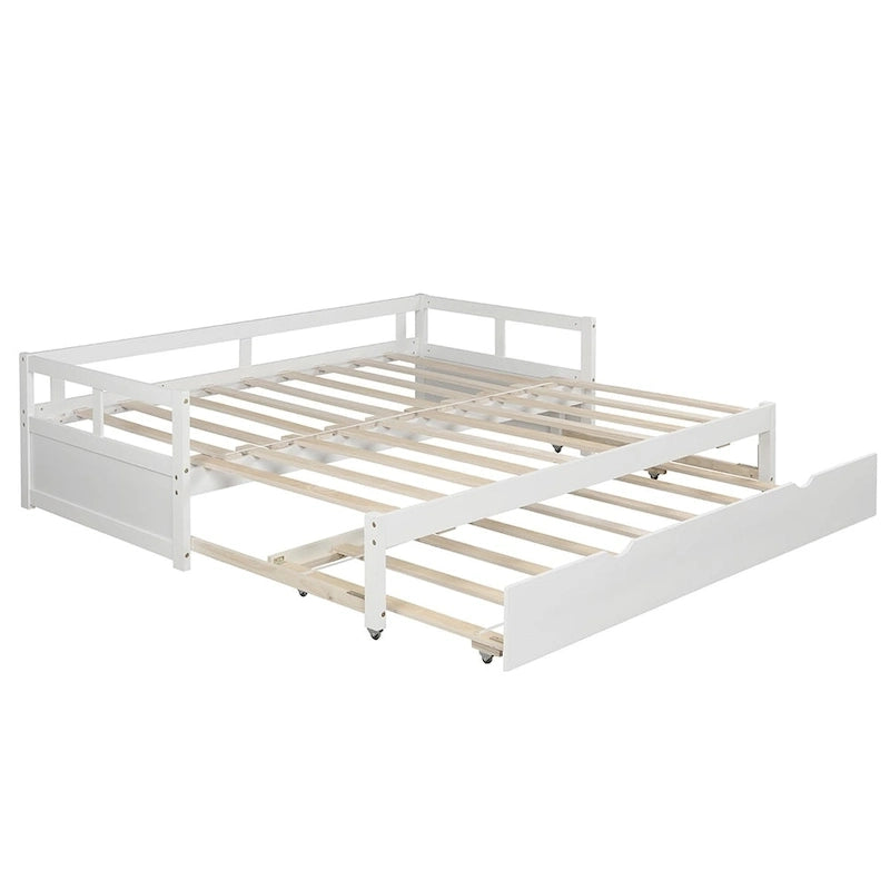 Lit gigogne extensible Merax Twin/King avec lit tiroir