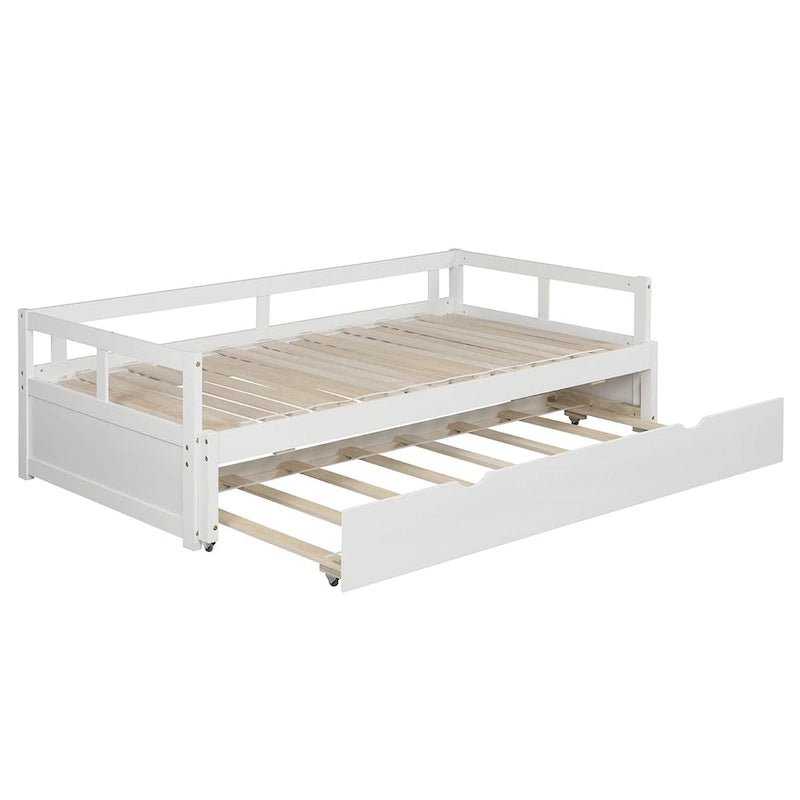 Lit gigogne extensible Merax Twin/King avec lit tiroir