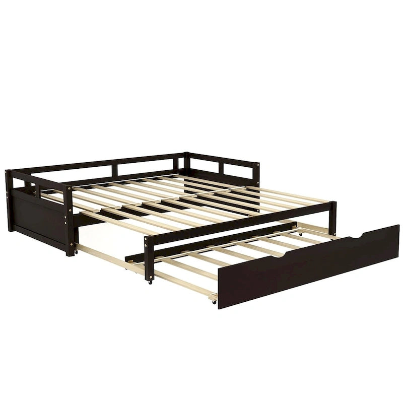 Lit gigogne extensible Merax Twin/King avec lit tiroir