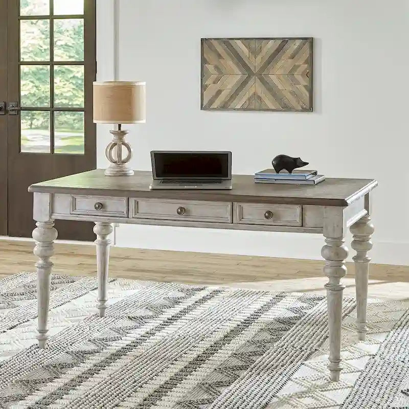 Bureau d'écriture Heartland blanc antique