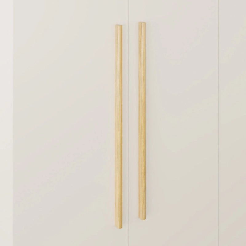 Armoire penderie de rangement Timechee, grande, 4 portes