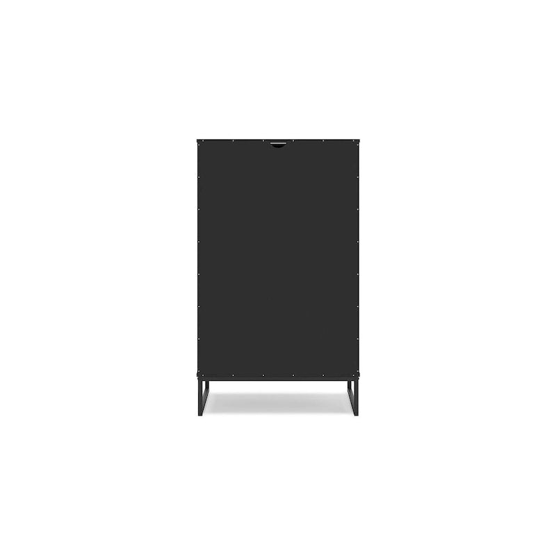Commode Socalle noire Signature Design by Ashley