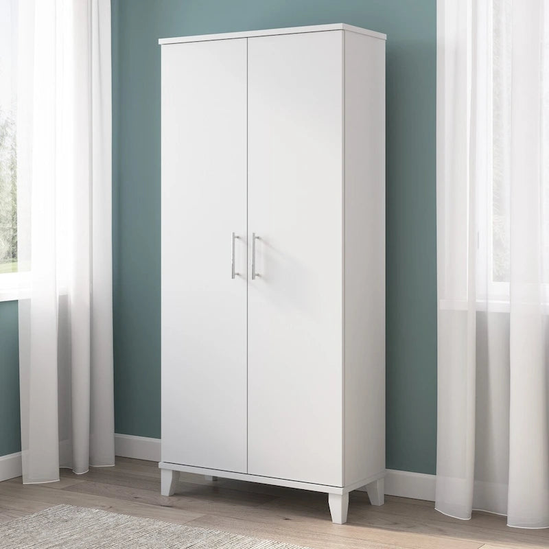 Meuble de rangement haut Somerset avec portes et étagères par Bush Furniture