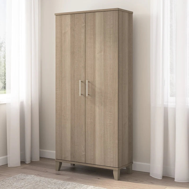 Meuble de rangement haut Somerset avec portes et étagères par Bush Furniture