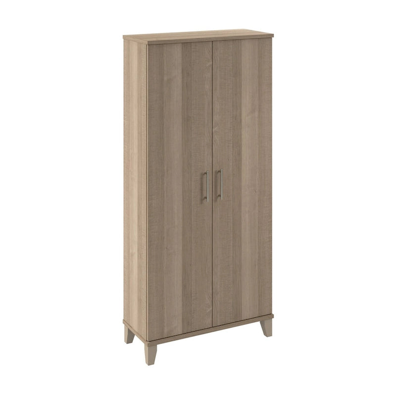 Meuble de rangement haut Somerset avec portes et étagères par Bush Furniture
