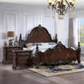 Chambre à coucher 3 pièces en bois de cerisier foncé Eugene Traditional de Furniture of America